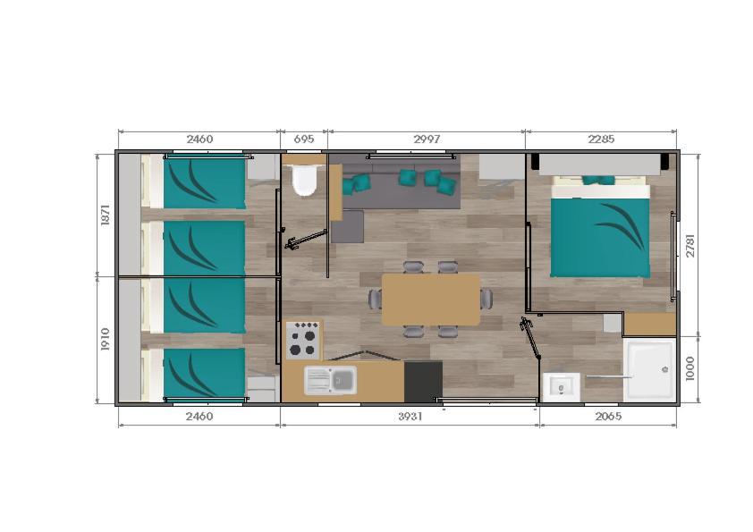 Hotel Complexe Les 4 Saisons Oust Habitación foto